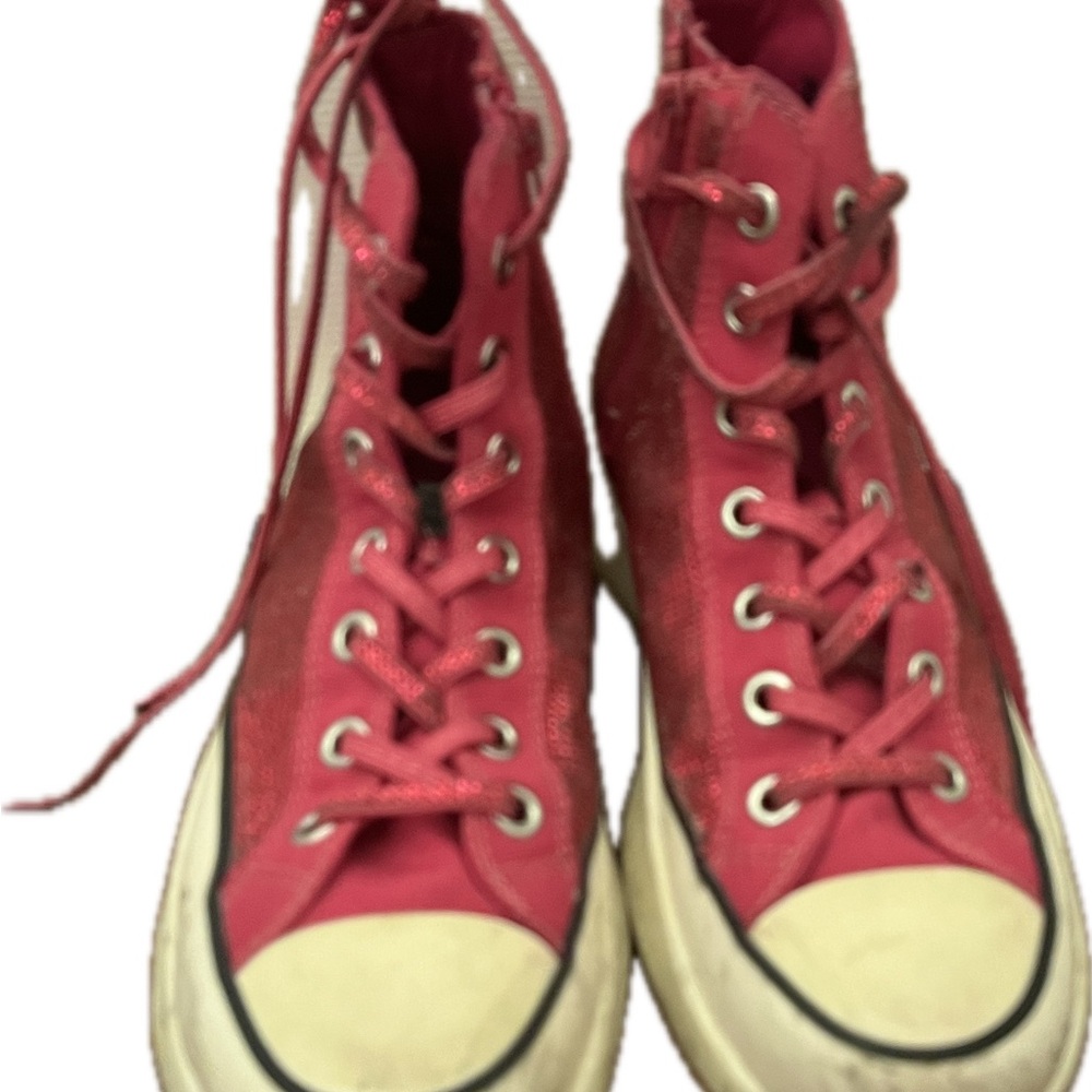 Steve Madden Pink High-Top Sneakers